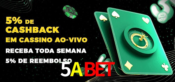 Promoções do cassino ao Vivo 5ABET